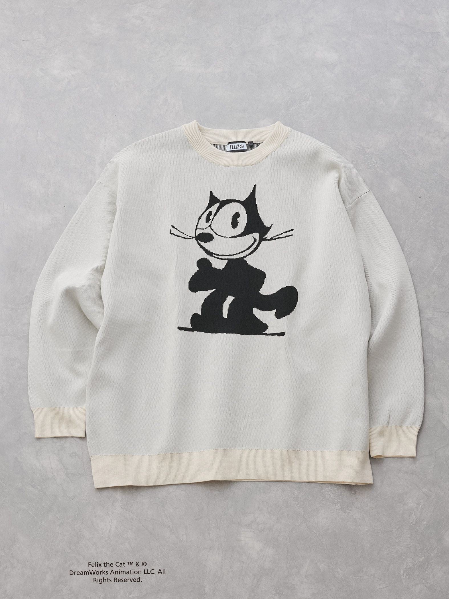 【FELIX】軽量ニットトップス≪洗濯機で洗える≫