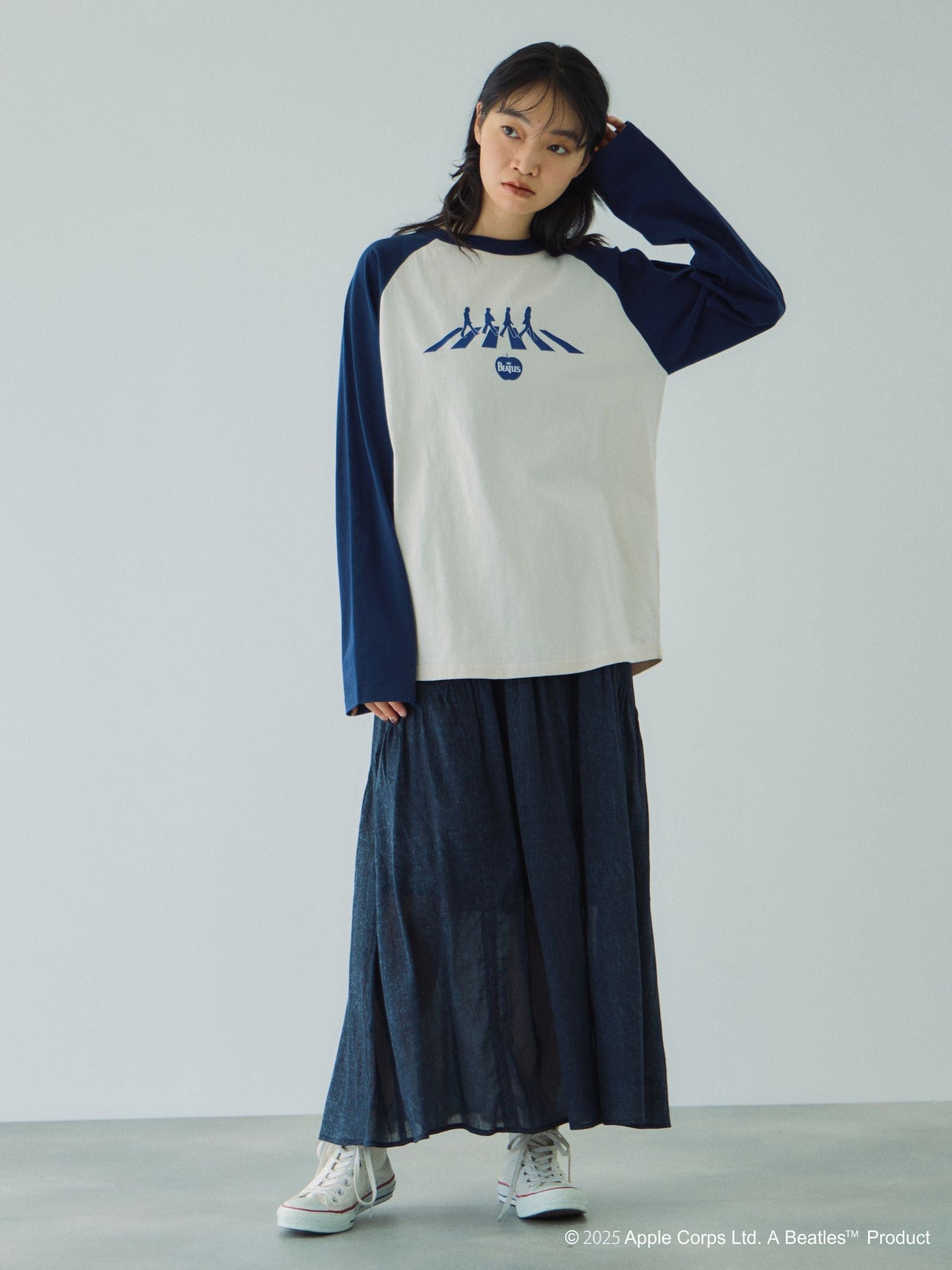 THE　BEATLES　ABBYロードロンT≪洗濯機で洗える≫