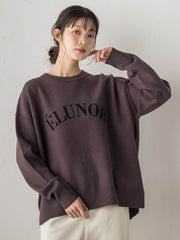 【新色追加】ロゴスウェットニット≪手洗い可能≫