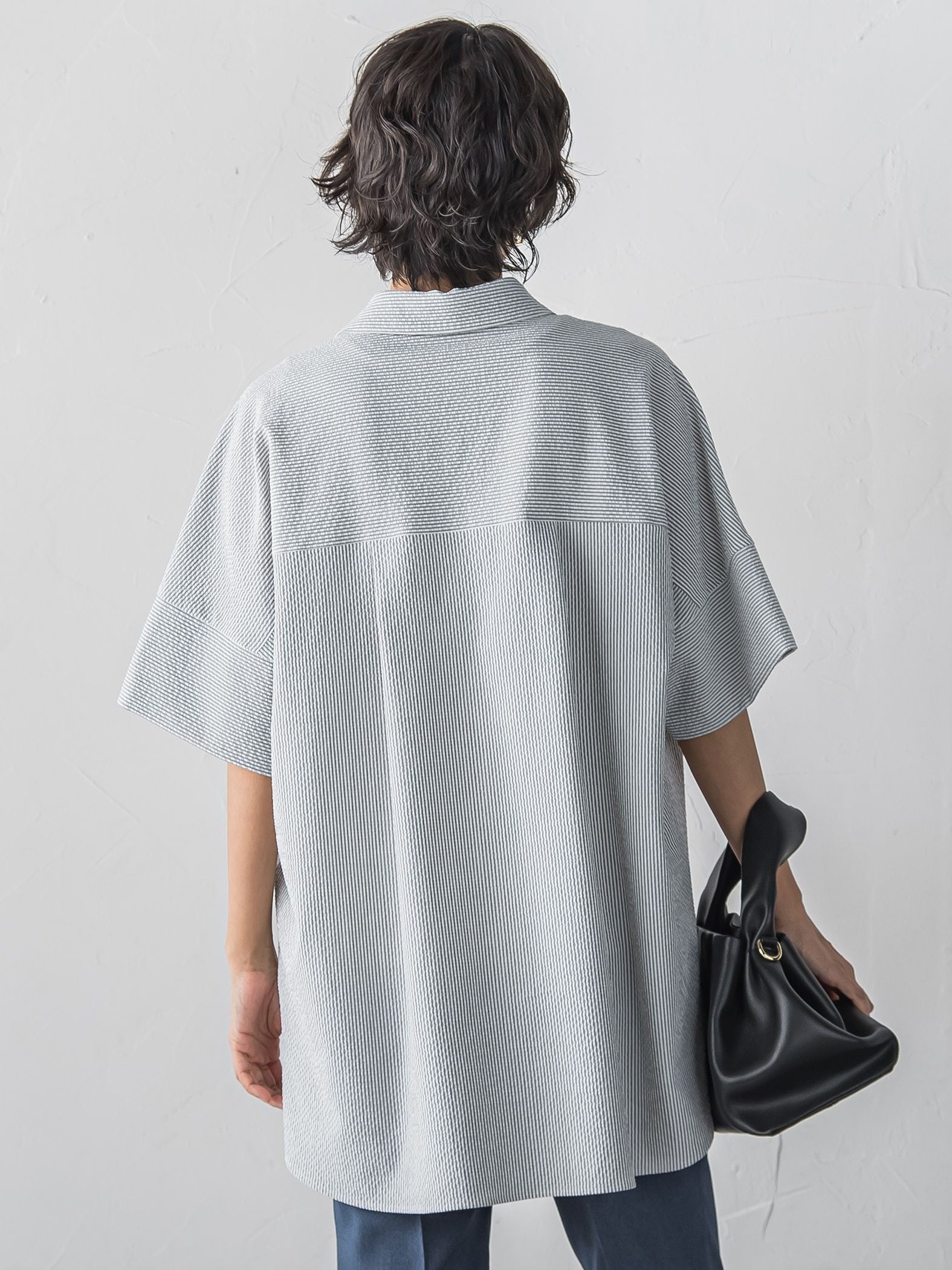 【WEB限定/追加生産】”着るだけでサマになる”頼れるスキッパーチュニック