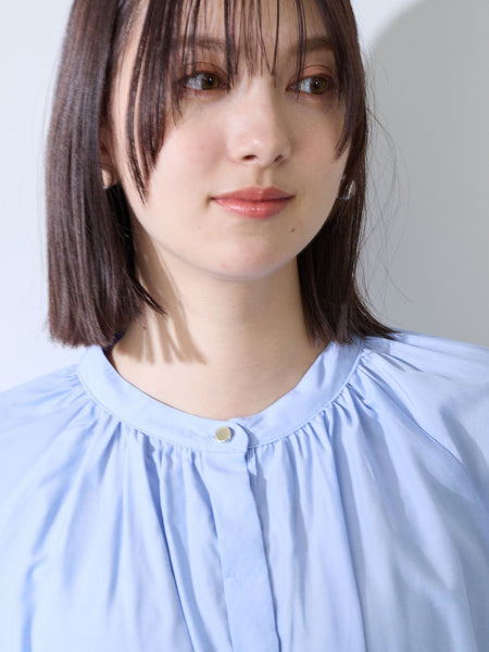 クリアローンワイドボウタイブラウス