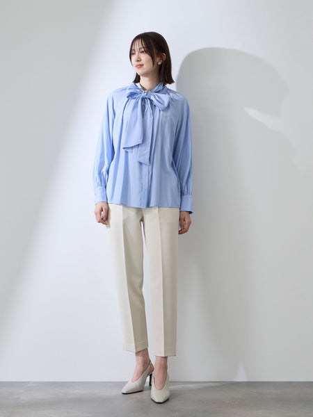 クリアローンワイドボウタイブラウス