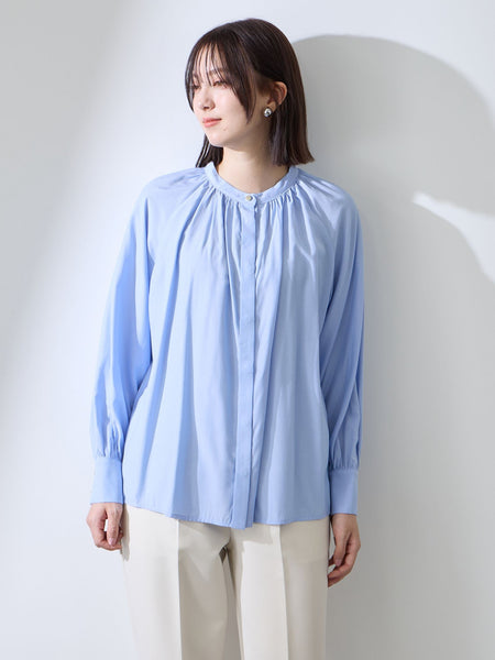 クリアローンワイドボウタイブラウス