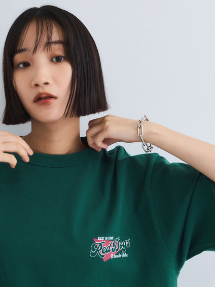 【Red Dogs】メニュープリントTシャツ≪洗濯機で洗える≫