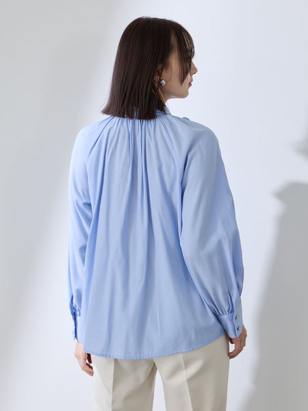 クリアローンワイドボウタイブラウス