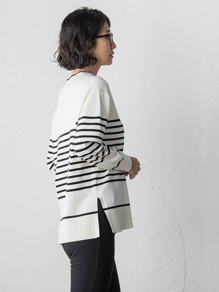 【大きいサイズ】Vネックニット≪手洗い可能≫