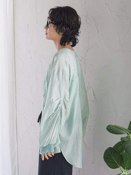 【WEB限定】シルキーローンブラウス