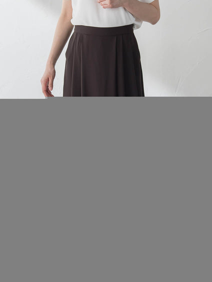 ≪シリーズ累計2万枚突破！≫【ラクする美人服】スカンツ
