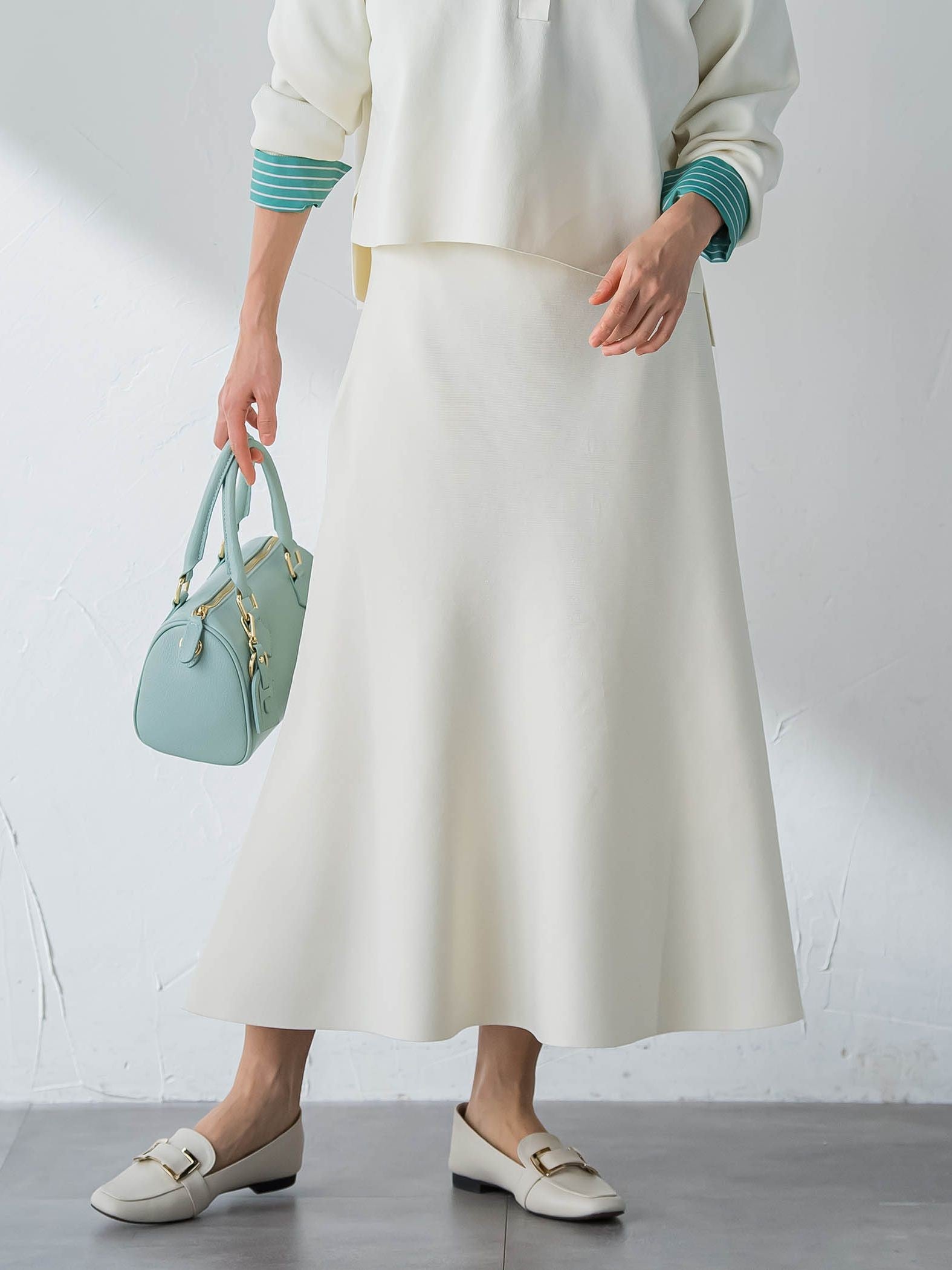 フレアニットスカート