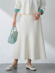 フレアニットスカート