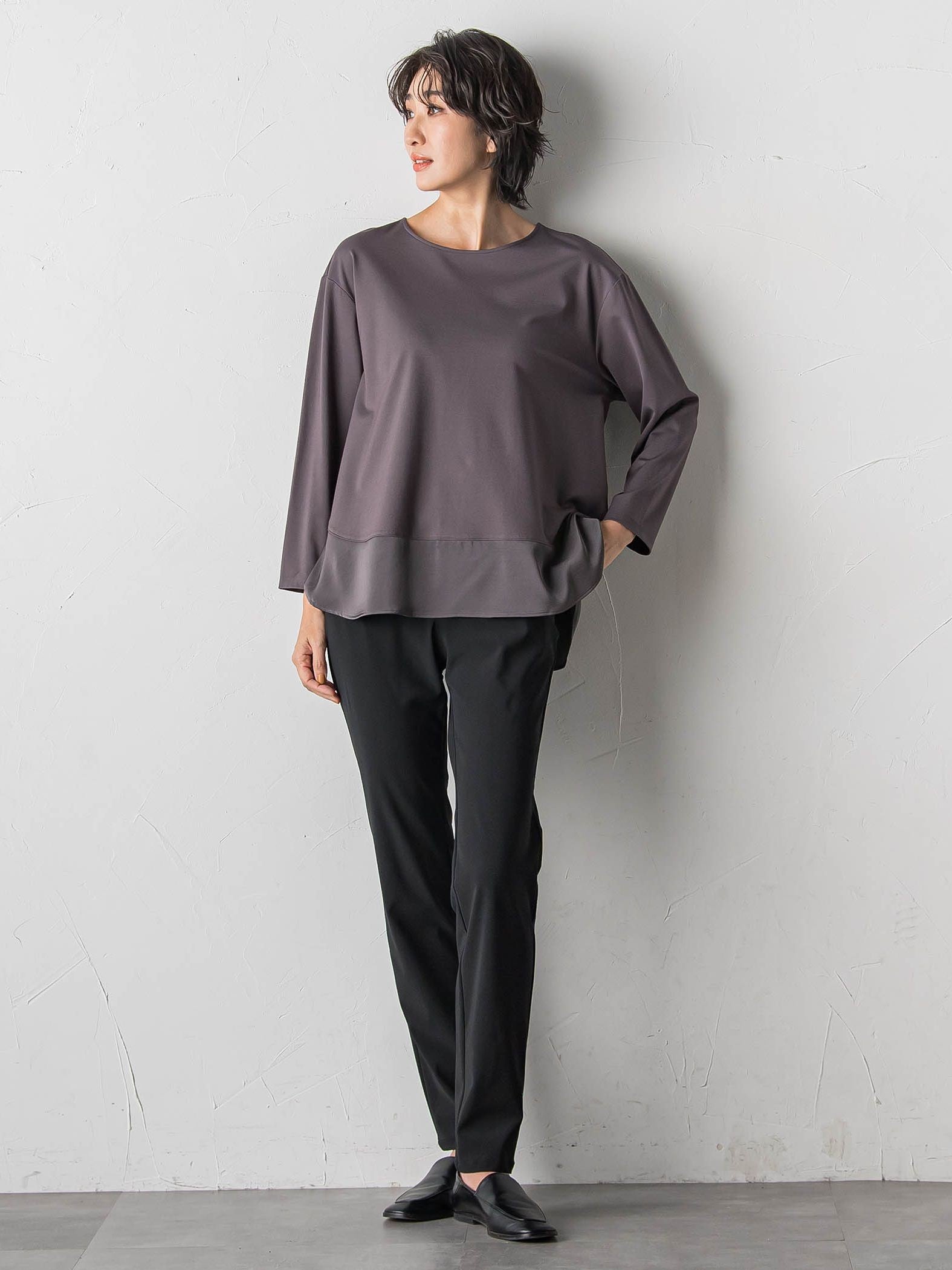 【大きいサイズ】パーフェクトベアスムースカットソー