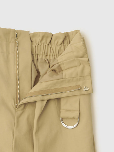 【大人の抜け感】ツイルチノワイドパンツ