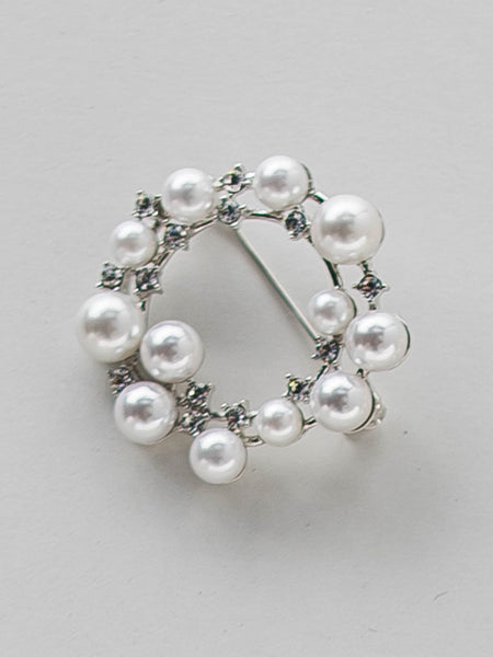 サークルブローチ