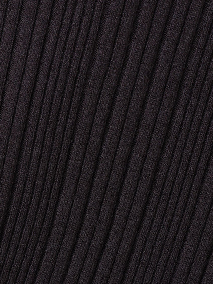 袖ボタンランダムリブニット≪手洗い可能≫