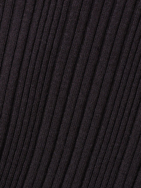 袖ボタンランダムリブニット≪手洗い可能≫