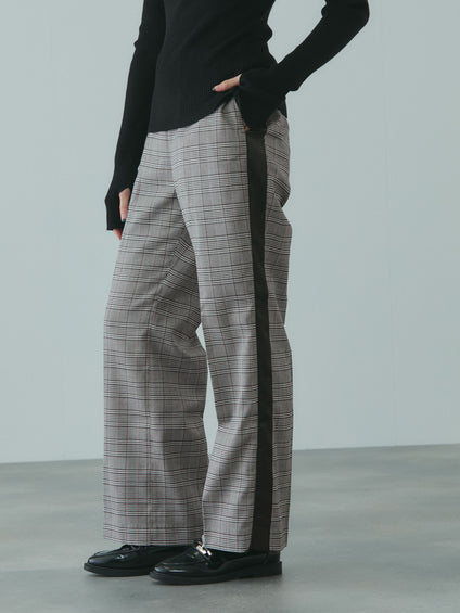 サイドラインスリットパンツ≪手洗い可能≫