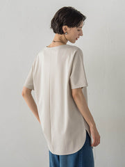 【WEB限定】”細身パンツも怖くない”Tシャツチュニック