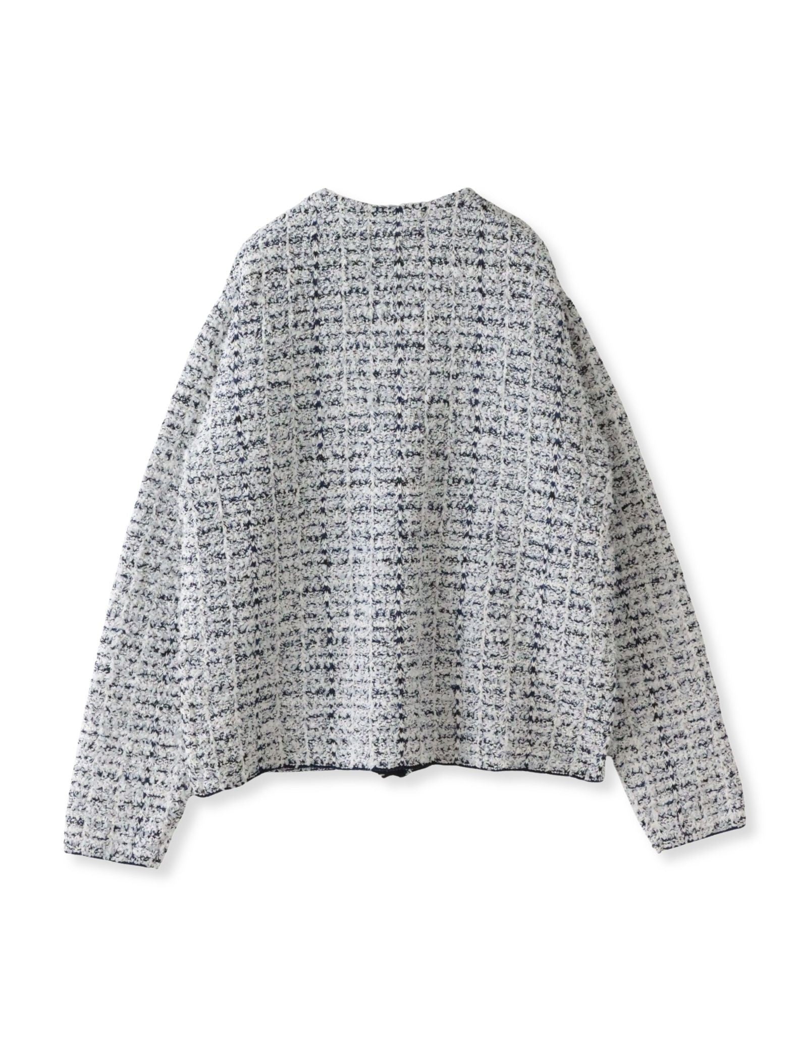 ツイードカーディガン