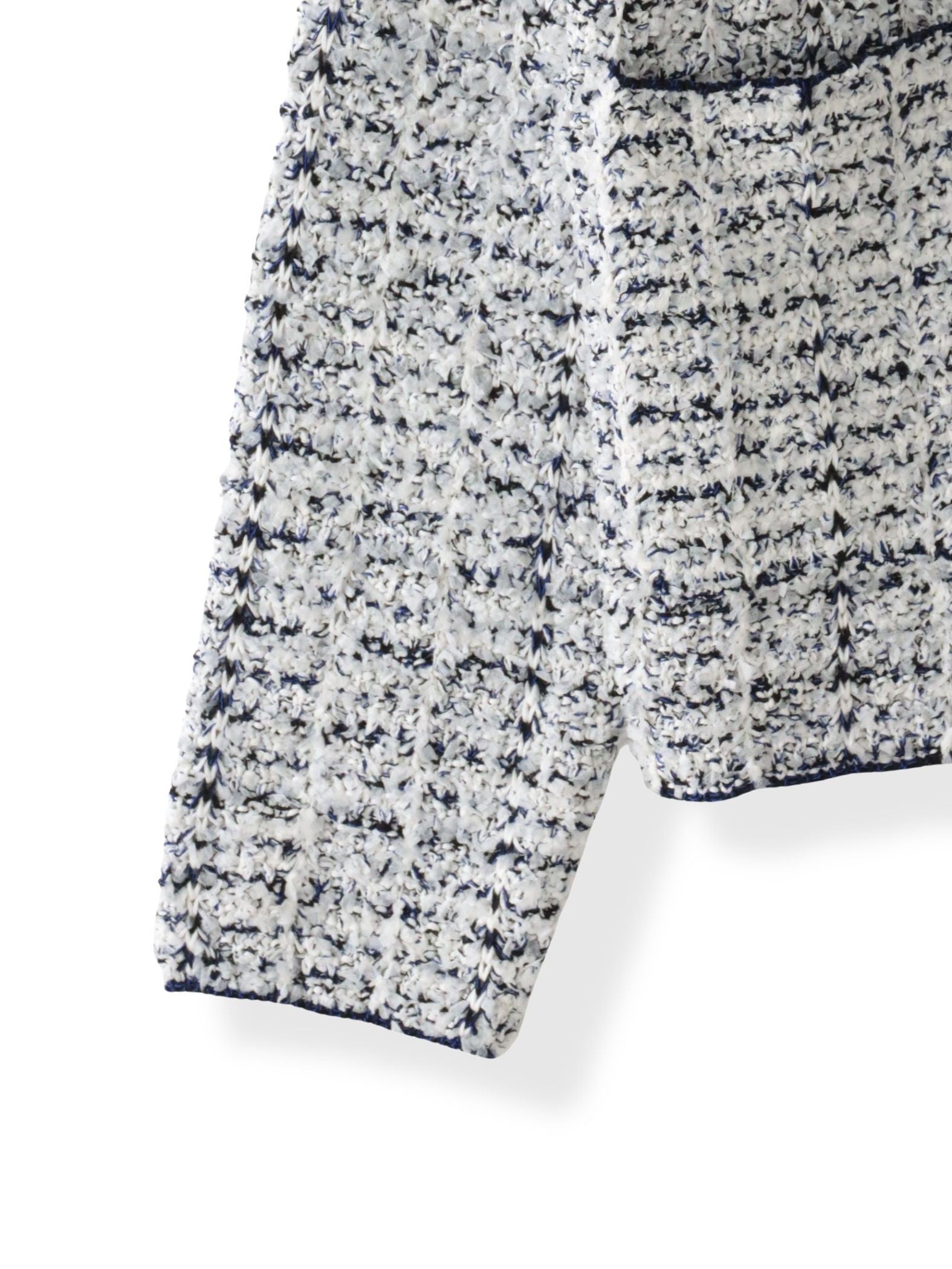 ツイードカーディガン