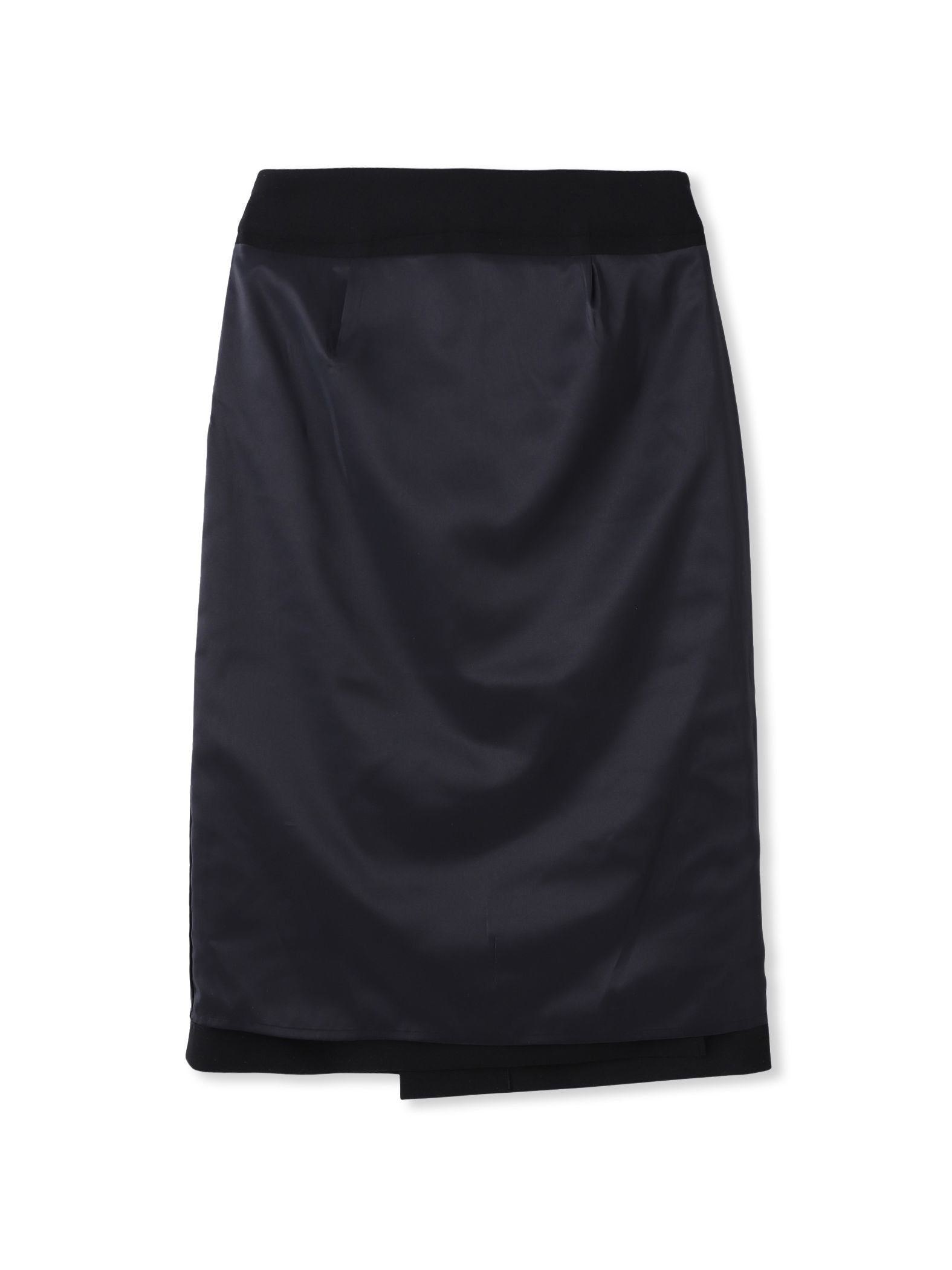 両面起毛ストレートスカート≪洗える/セットアップ対応≫