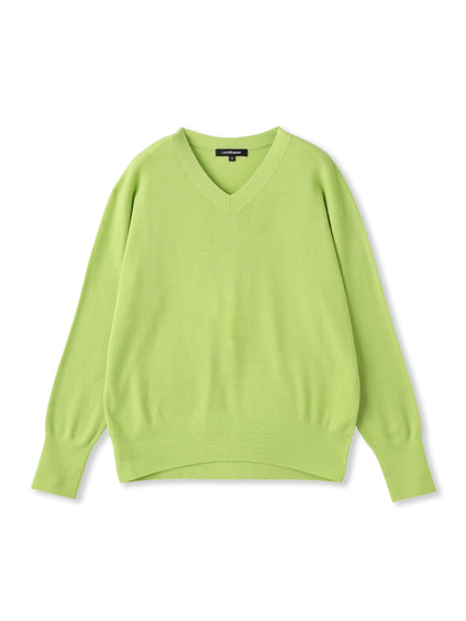 Brisbane Vネックニットプルオーバー≪WEB限定カラーあり/11号あり≫