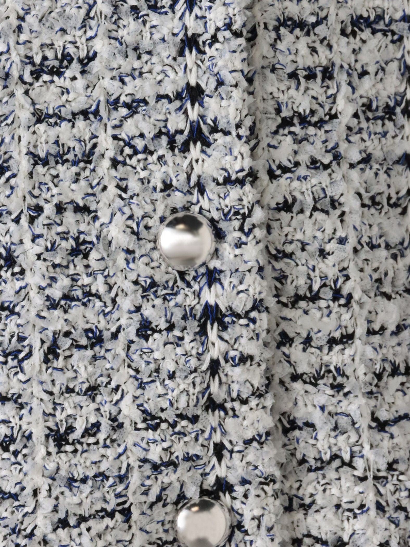 ツイードカーディガン