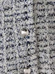 ツイードカーディガン