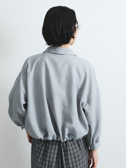 リネンライクワッシャージャケット≪手洗い可能≫