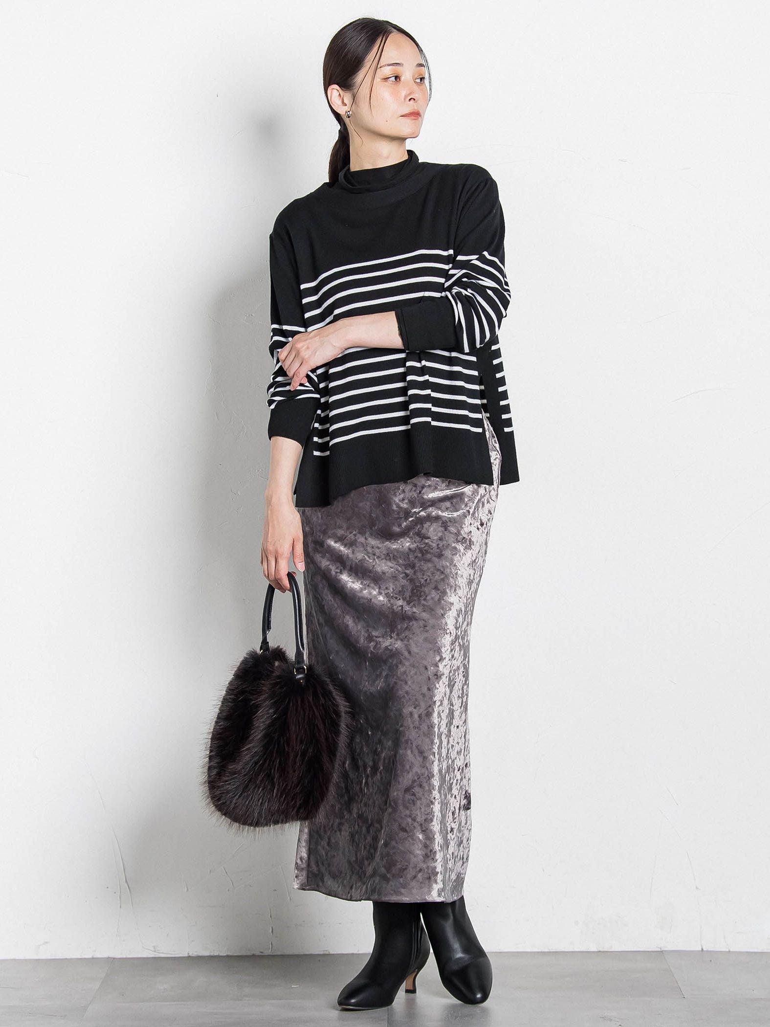 ANGELINAリブスリーブニット≪WEB限定11号/洗える≫