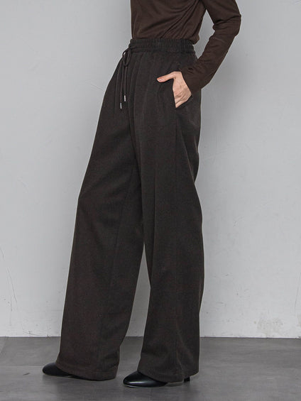 【楽・美・軽】イージーワイドパンツ≪手洗い可能≫