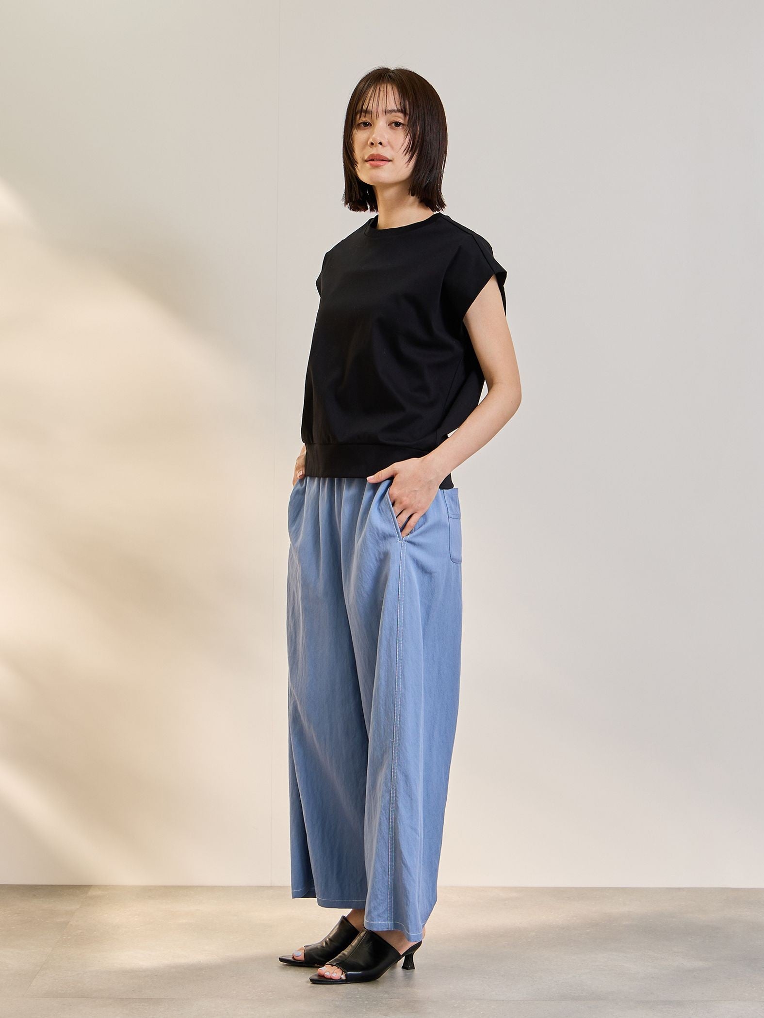 《予約》【着るUVケア】タック プルオーバー