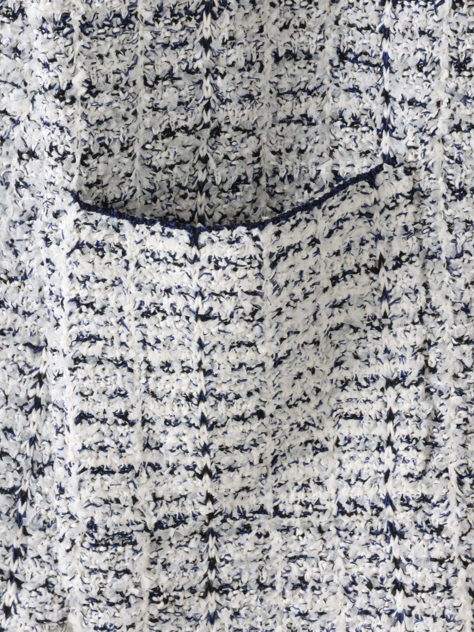 ツイードカーディガン