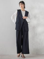 ブレードブラウス≪洗濯機で洗える≫