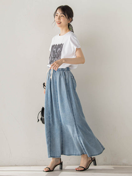 Air DENIM マーメイドスカート