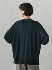 【大きいサイズ】Tシャツニットカーディガン