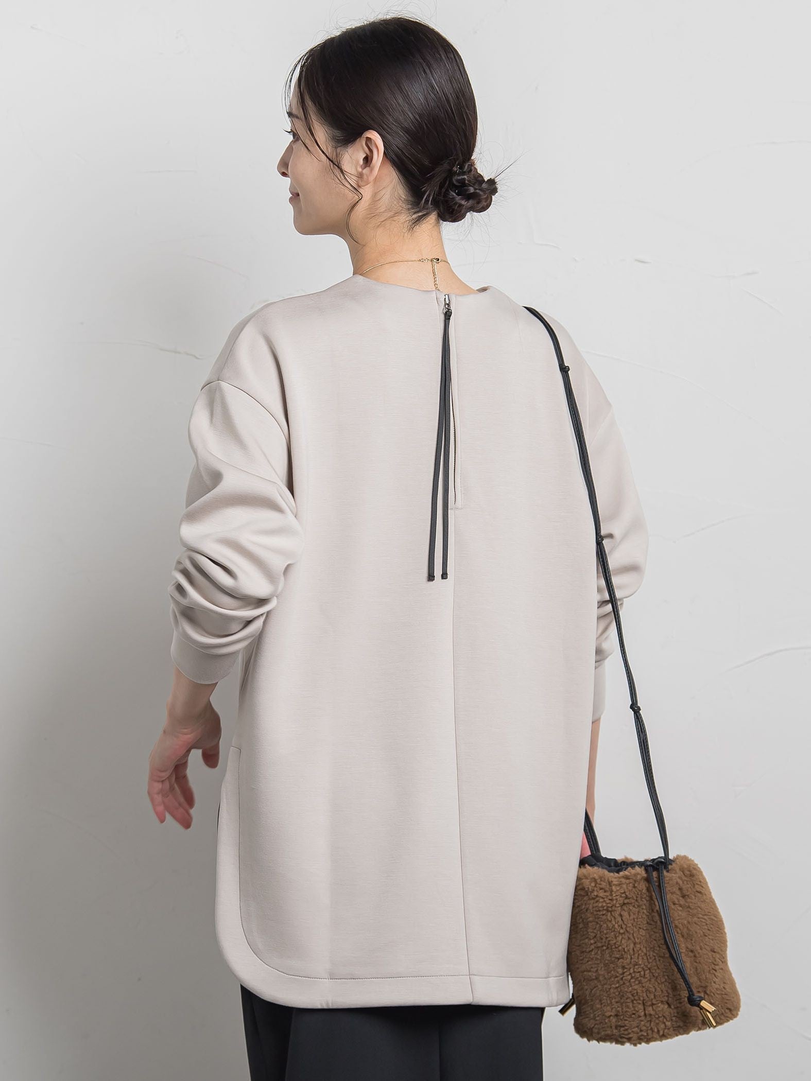 【WEB限定】ふんわリッチプルオーバー≪手洗い可能≫