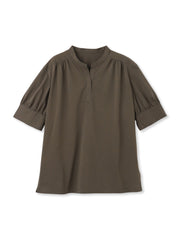 ライクアウーヴンカットソー≪接触冷感/洗濯機で洗える≫