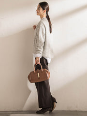 コットンフリルカラーブラウス