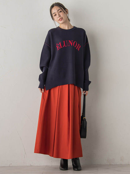 ロゴスウェットニット≪手洗い可能≫