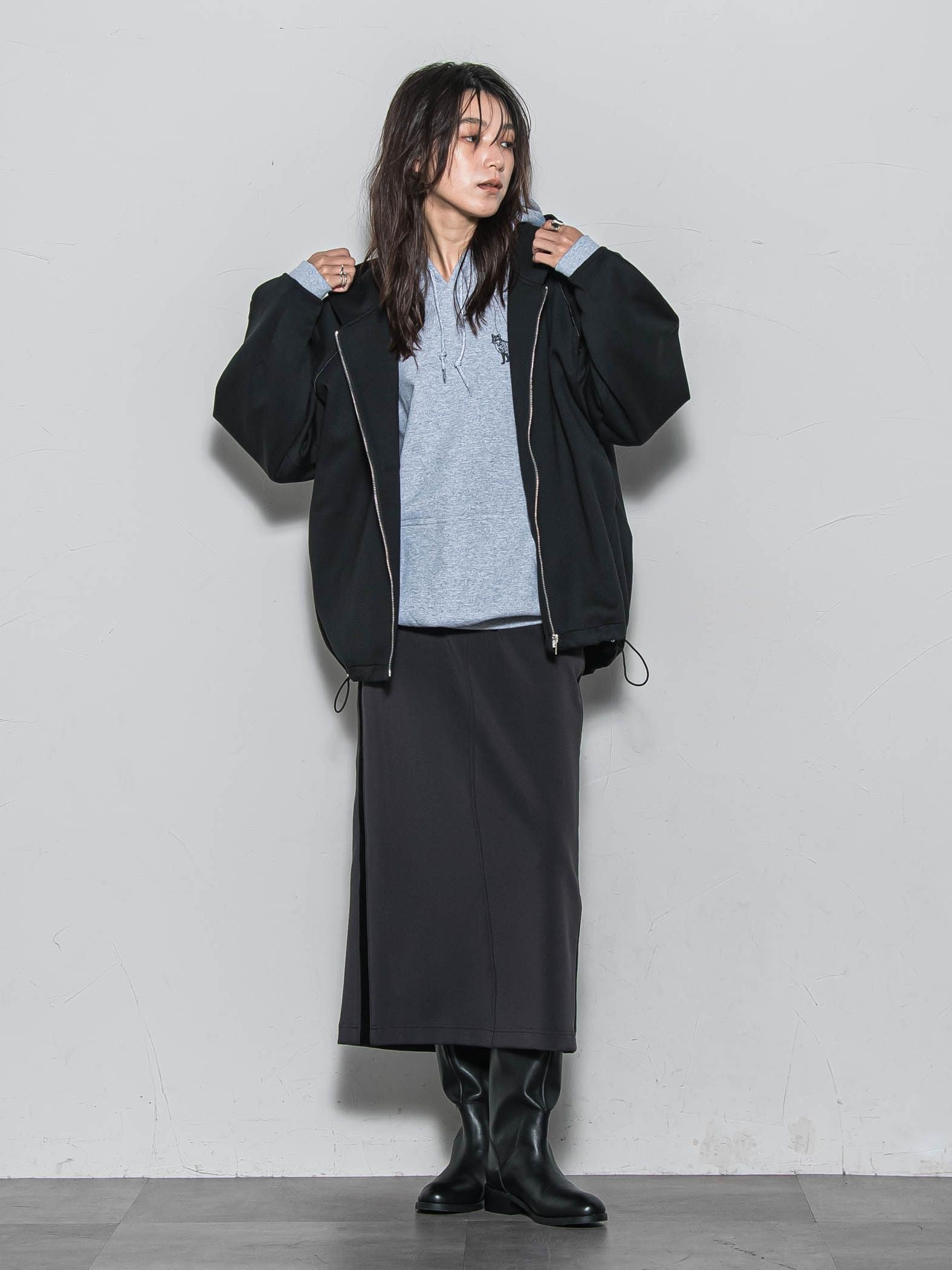 NEW叶えるIラインスカート≪手洗い可能≫