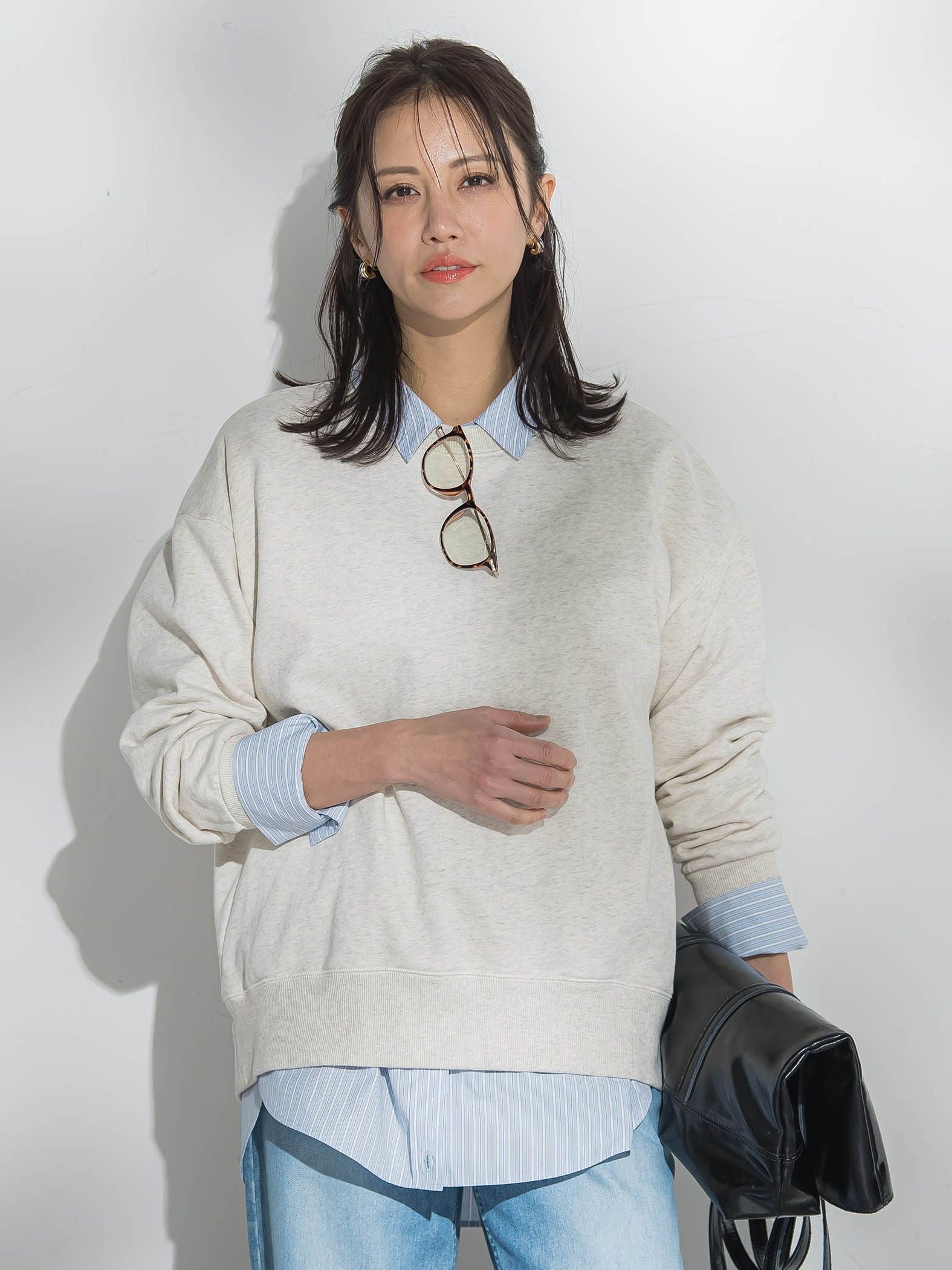 【WEB限定】バックプレートカットソー