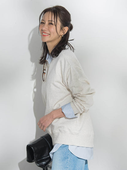 【WEB限定】バックプレートカットソー