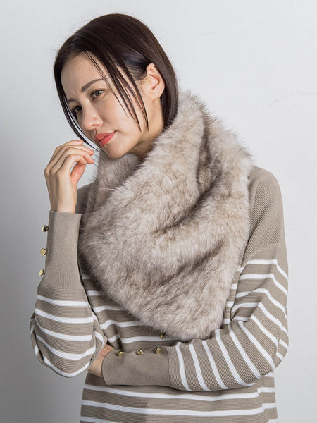 【THROW/スロー】Eco Fur Shawl