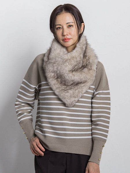 【THROW/スロー】Eco Fur Shawl