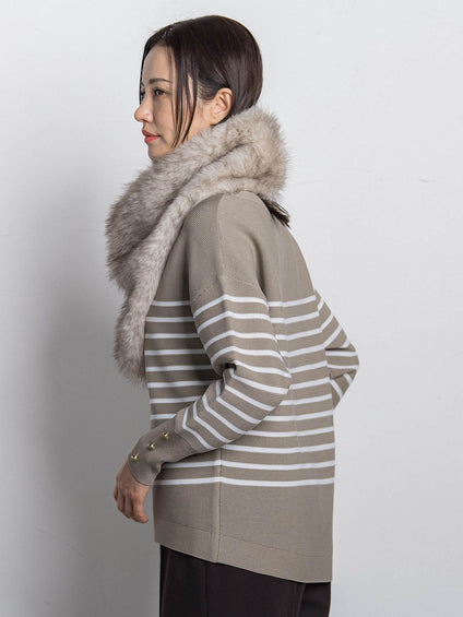 【THROW/スロー】Eco Fur Shawl