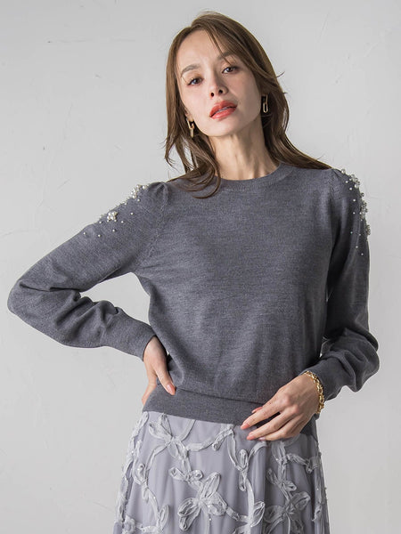 ショルダービジューニット