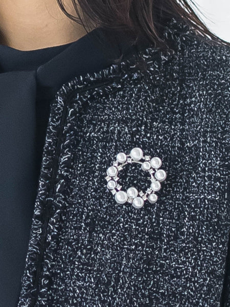 サークルブローチ