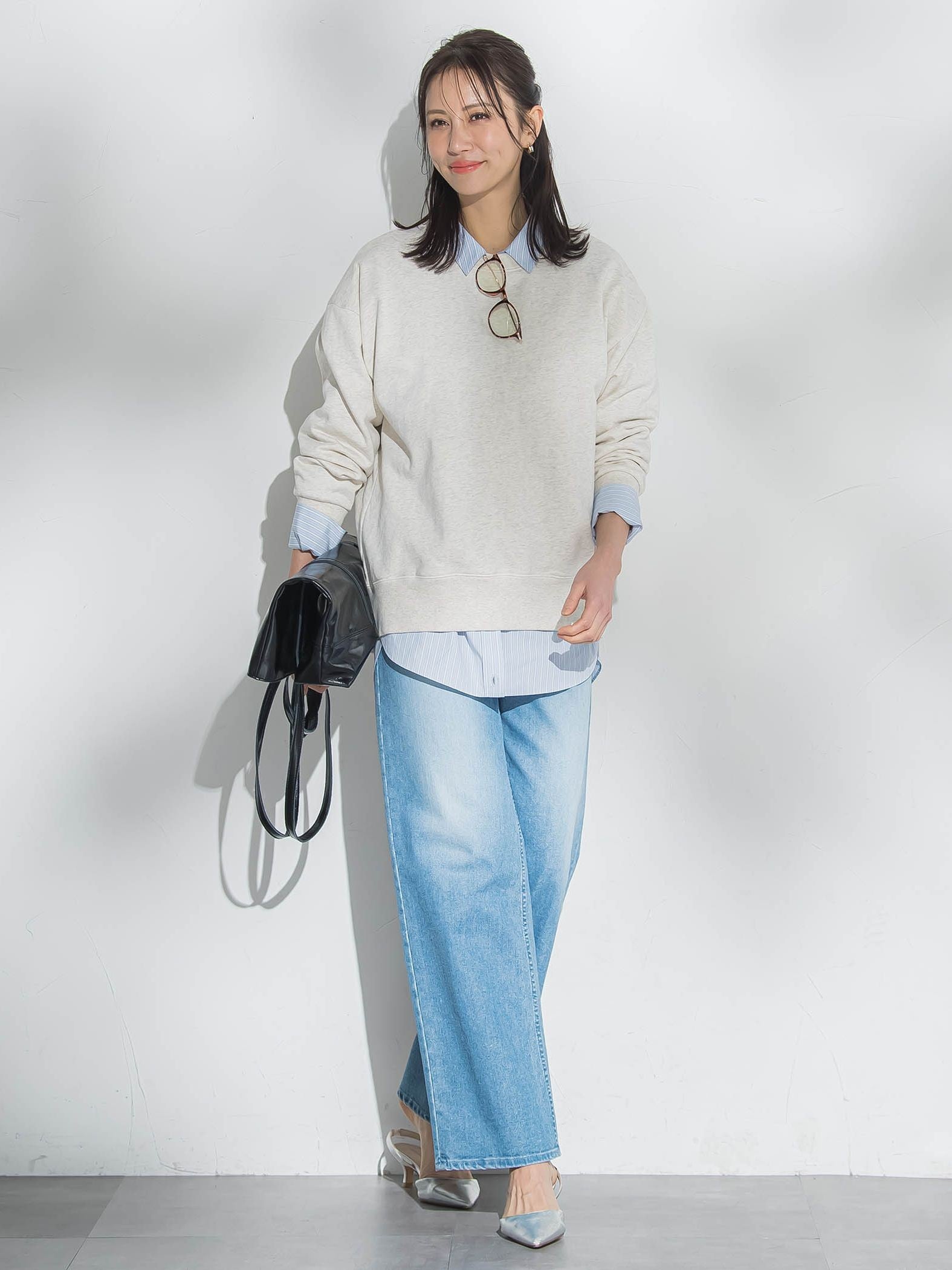 【WEB限定】バックプレートカットソー