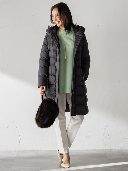 Surface Light 2Wayフードダウンコート