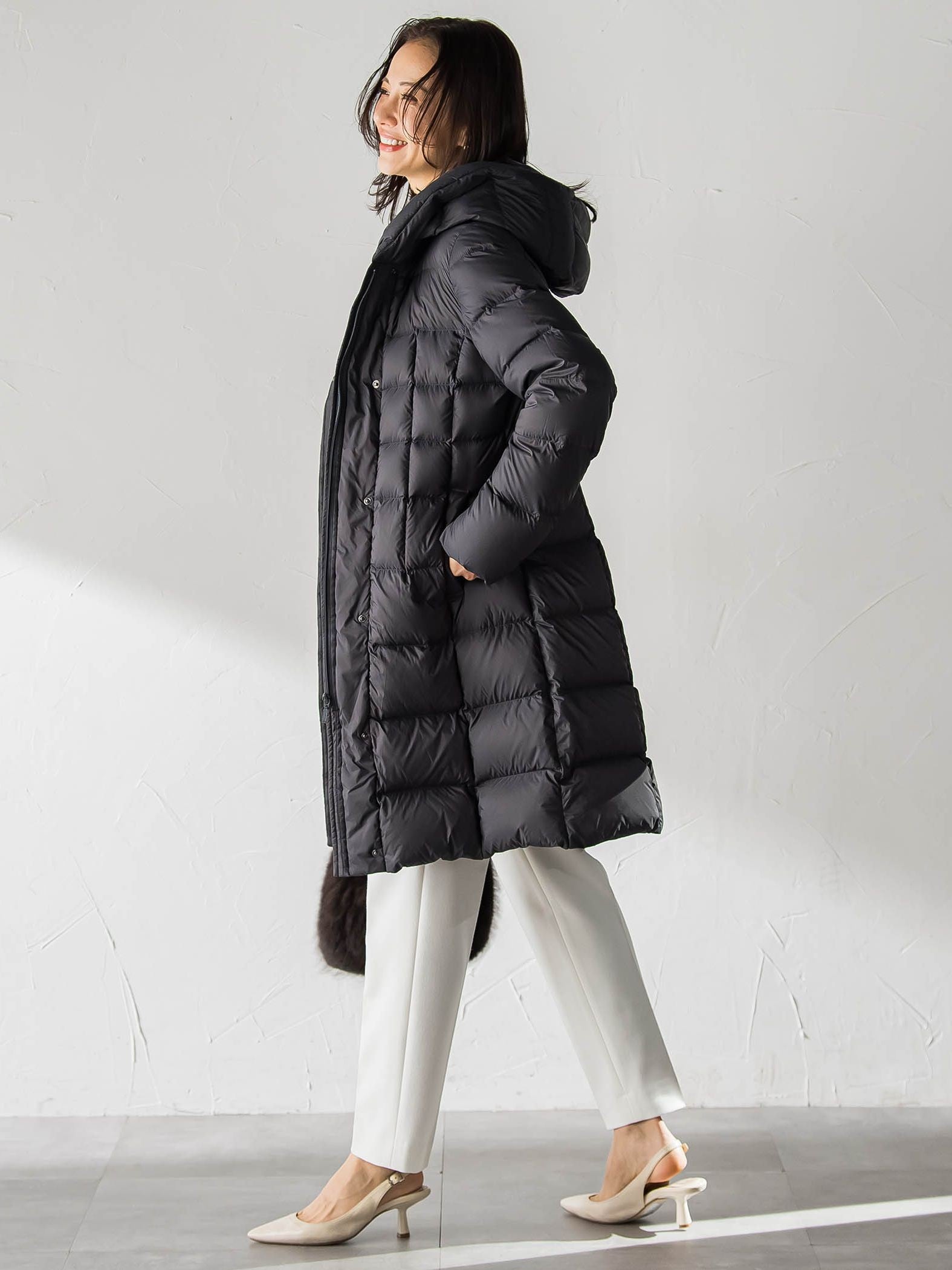 Surface Light 2Wayフードダウンコート